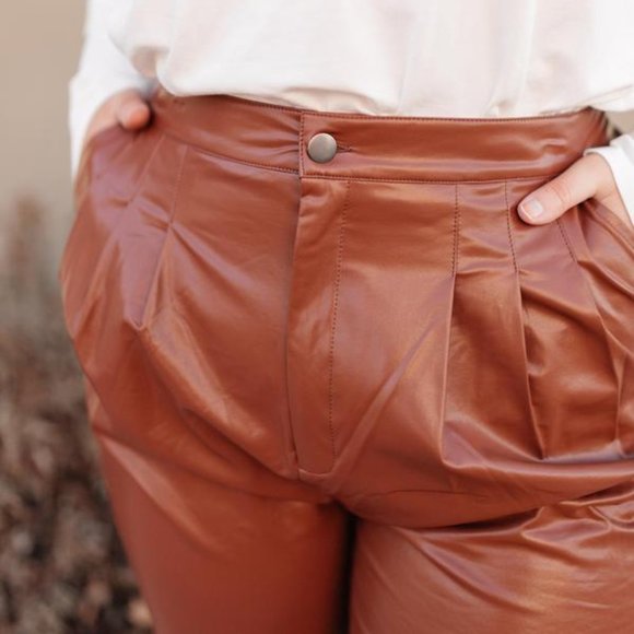 Copy of Back To The Future Trousers in Brick - Picture 4 of 5